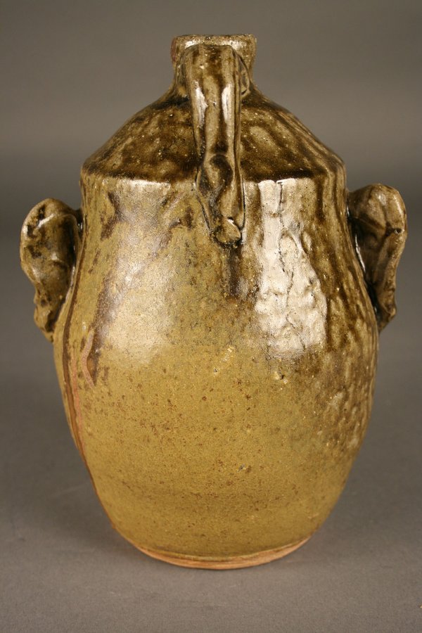 Lanier Meaders folk pottery face jug - 3