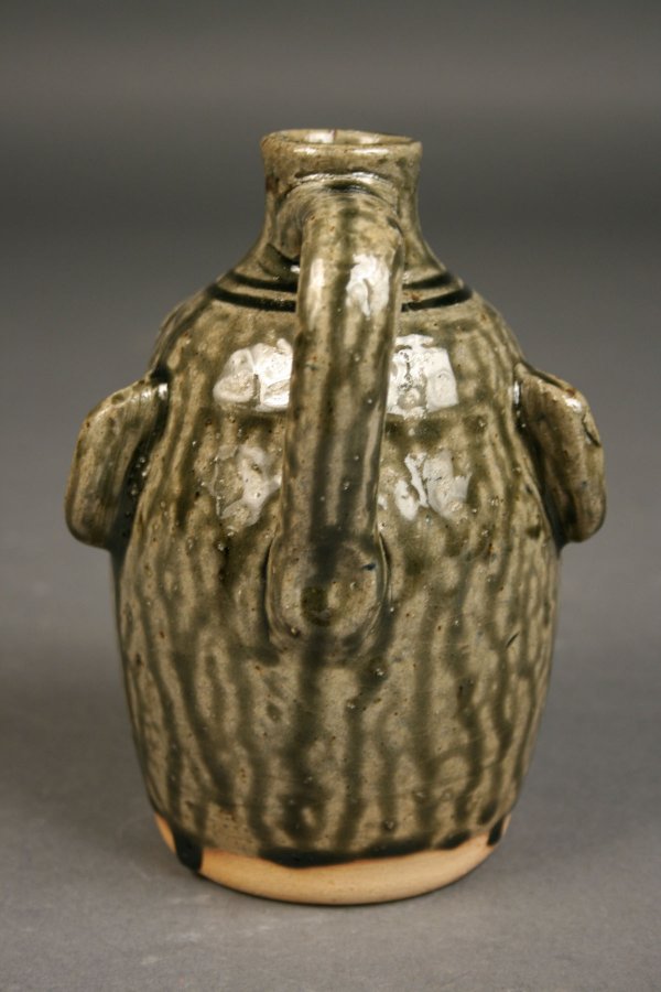 A.G. Meaders folk pottery face jug - 2
