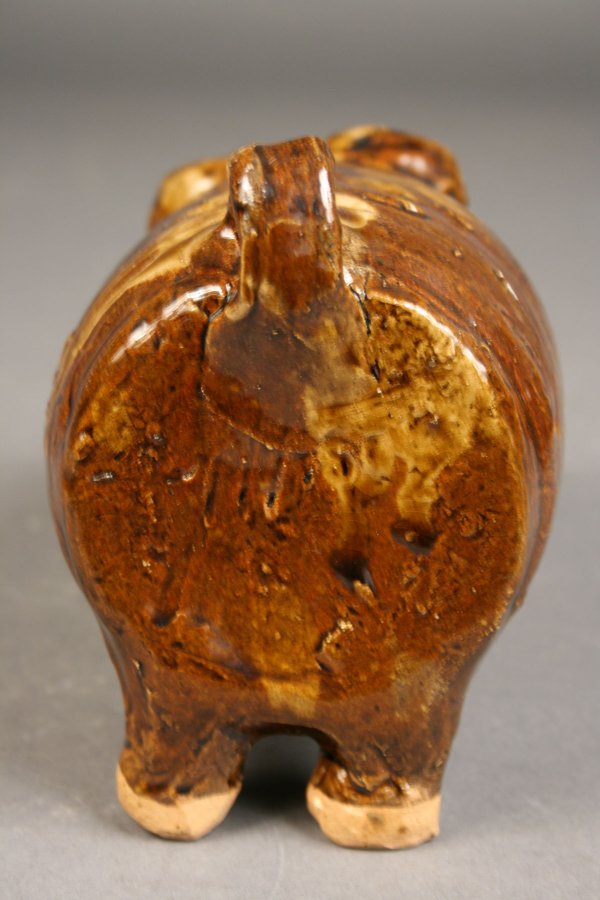 Marie Rogers folk pottery piggy bank - 6