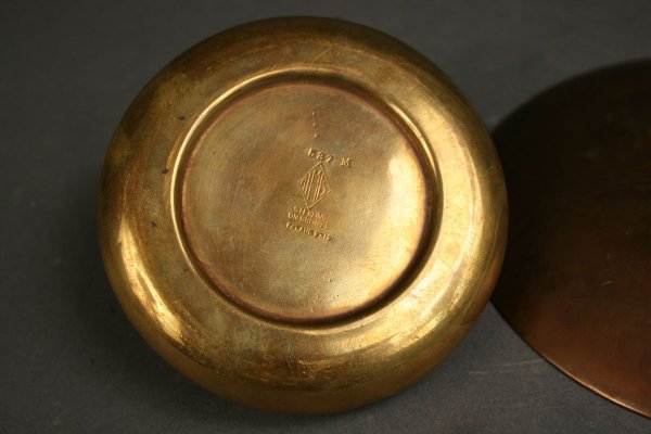 Heintz Arts and Crafts mixed metal silver bronze  - 2