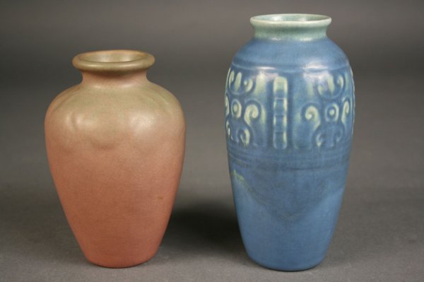 Pair of Rookwood pottery vases