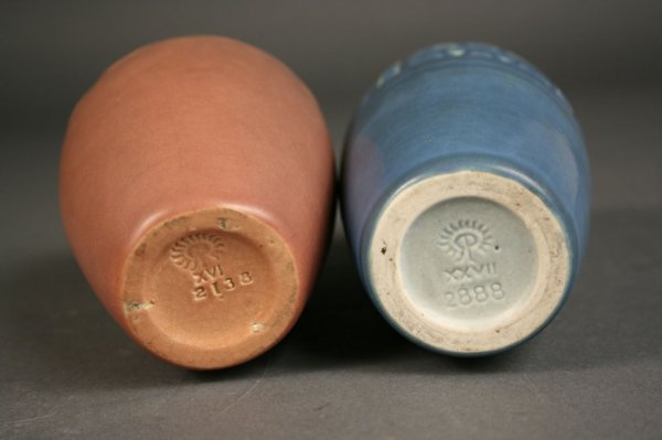Pair of Rookwood pottery vases - 2