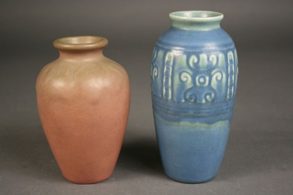 Pair of Rookwood pottery vases - 4