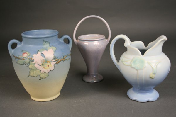 Grouping of Weller pottery