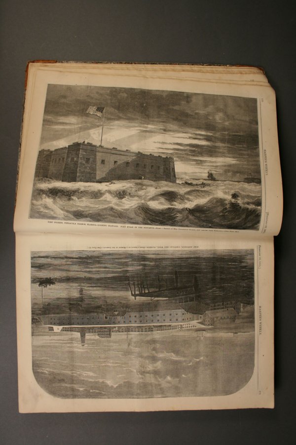 1861 Harpers Weekly volume - 3