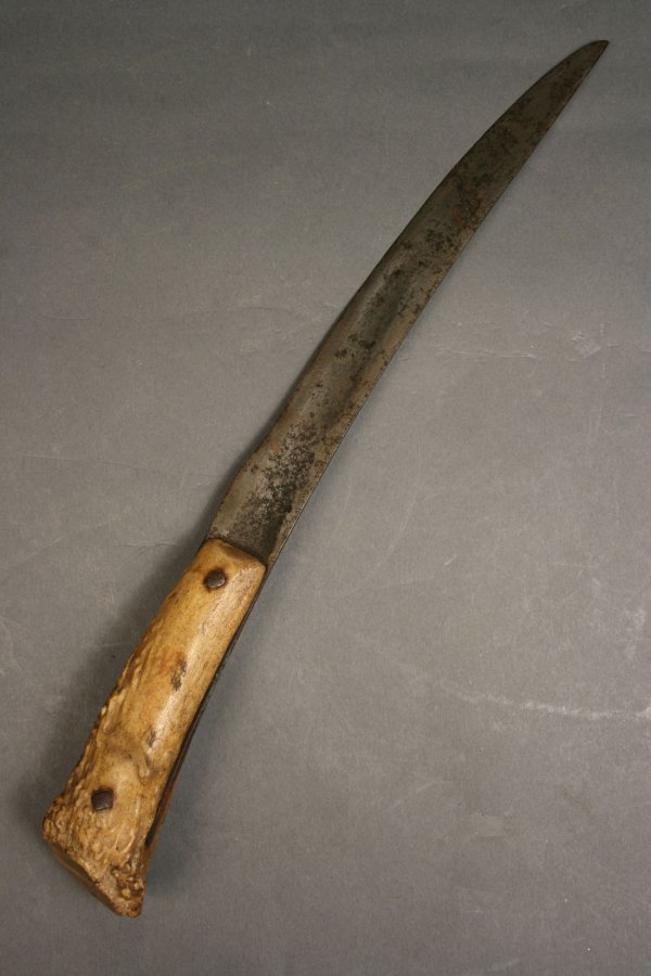 Civil war era knife with cabinet card photo - 7