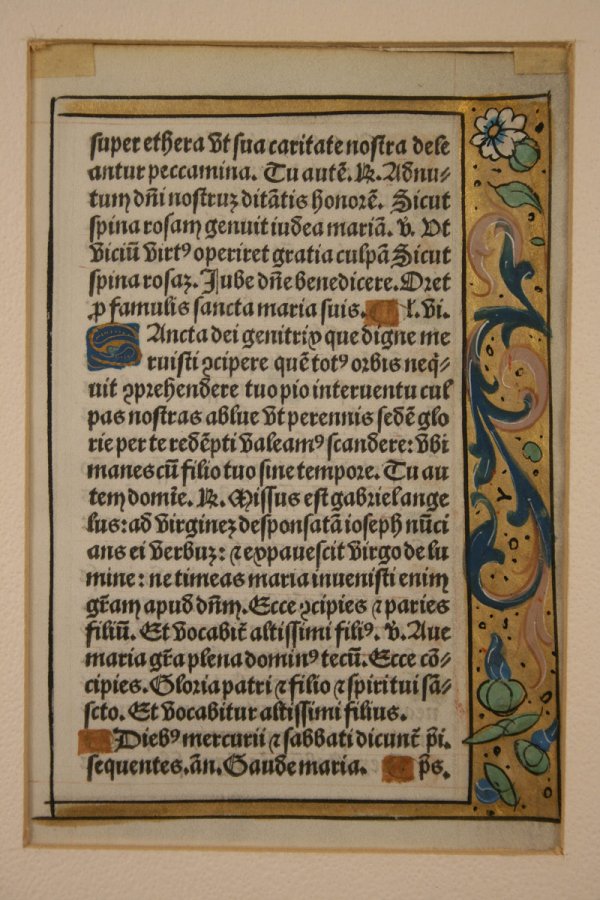 Illuminated manuscript, circa 1527 - 2