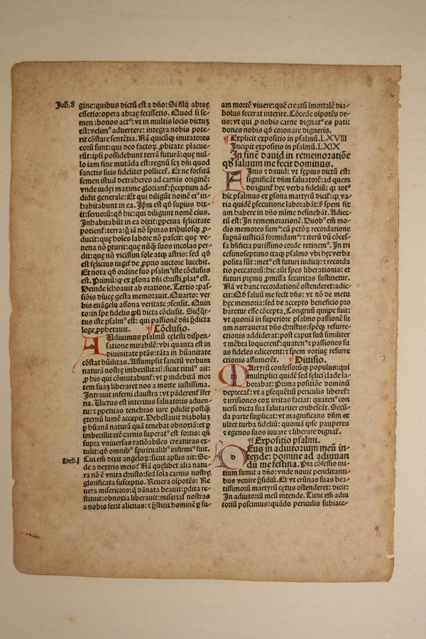 Manuscripts, 15th century - 2