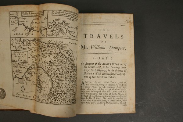 Dampiers Voyages, Vol. I & II, 1693 and 1705 - 3