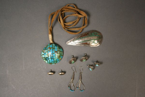 Southwest American Indian jewelry grouping - 2