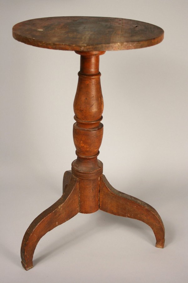 Painted East Tennessee candlestand