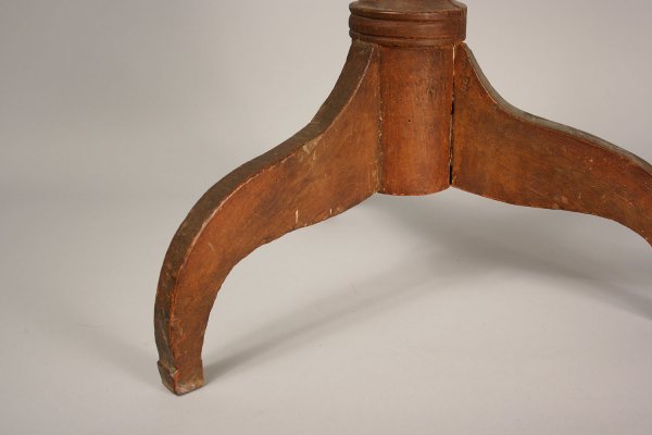 Painted East Tennessee candlestand - 2
