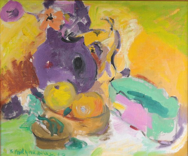 Still life oil on canvas