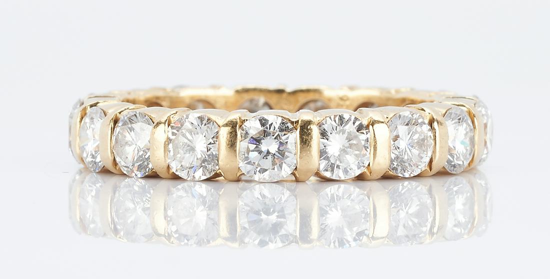 Ladies Cartier Diamond Eternity Ring (1 of 10)