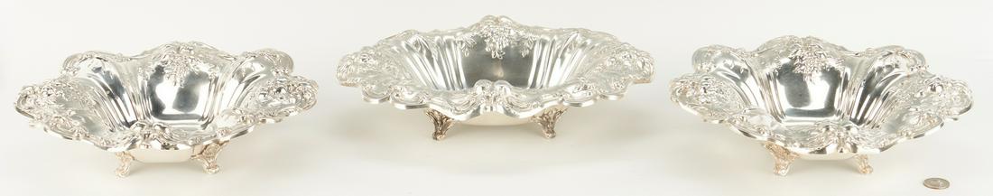 3 Reed & Barton Francis I Sterling Footed Bowls (1 of 10)