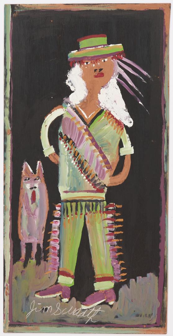 J.L. Sudduth Native American Folk Art Painting (1 of 8)