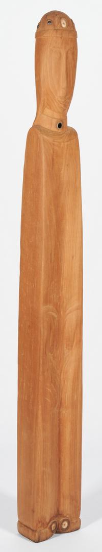 Olen Bryant Tall Wood Sculpture With Crown (1 of 13)