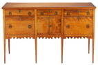 Southern Maple & Pine Federal Huntboard