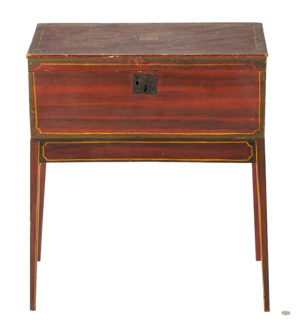 New England Painted Box on Stand (1 of 18)
