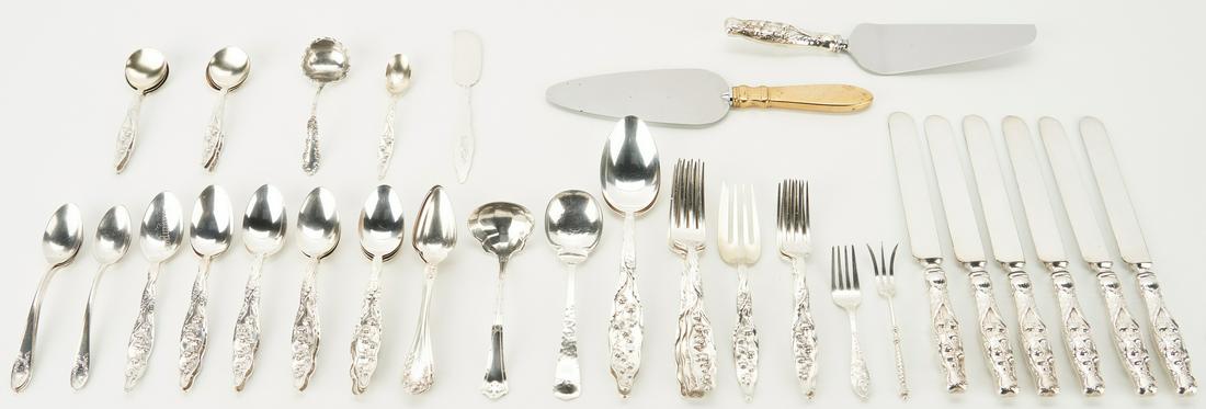 52 Pcs. Sterling Flatware, incl. Whiting Lily of Valley (1 of 20)