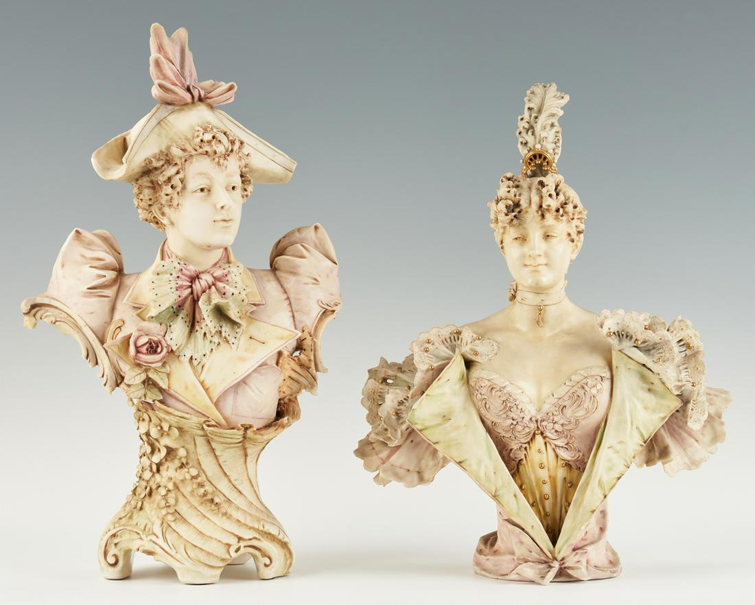 2 Amphora Porcelain Busts incl. Stellmacher (1 of 14)