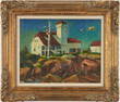 John Ellsworth Weis O/C Landscape, poss. Provincetown,