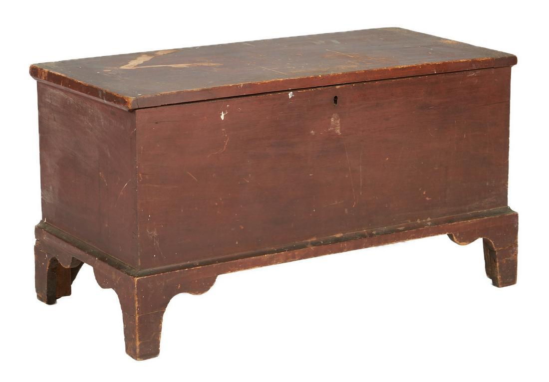 Shaker Kentucky Red Painted Blanket Chest (1 of 16)