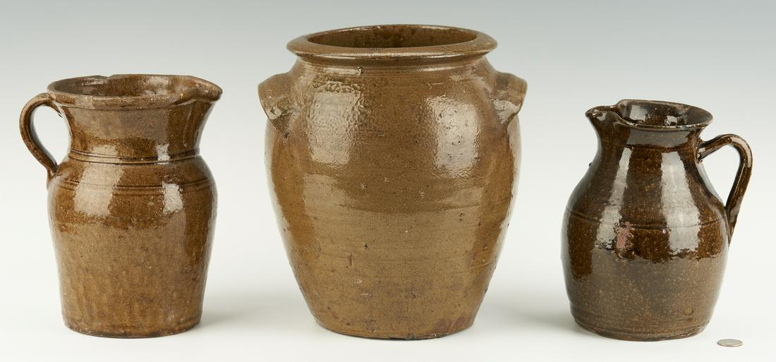 3 Southern Stoneware Pottery Items (1 of 14)