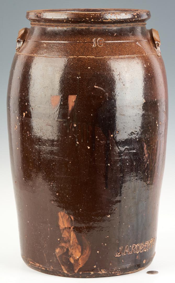 J.A Roberts Middle TN Pottery 10-Gallon Jar (1 of 14)