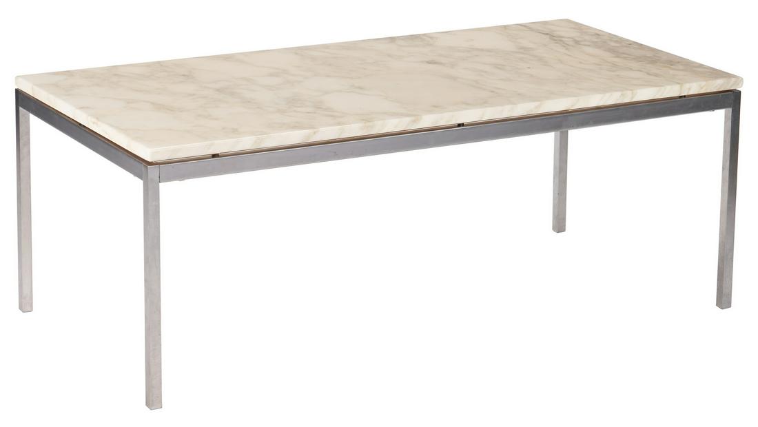 Mid-Century Florence Knoll Rectangular Coffee Table (1 of 12)