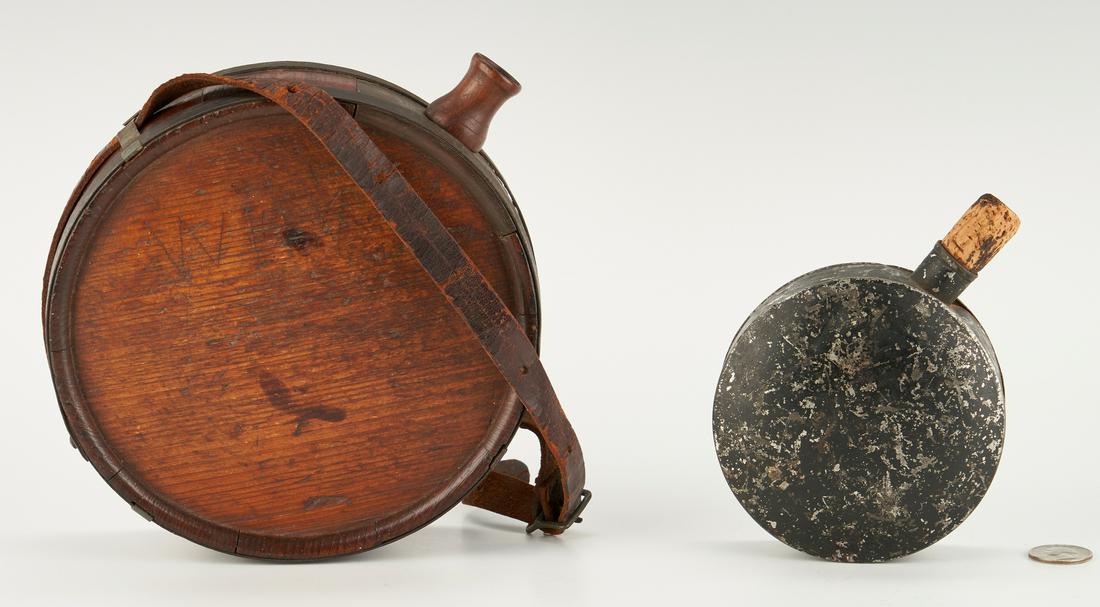 Two (2) Civil War Era Canteens (1 of 14)