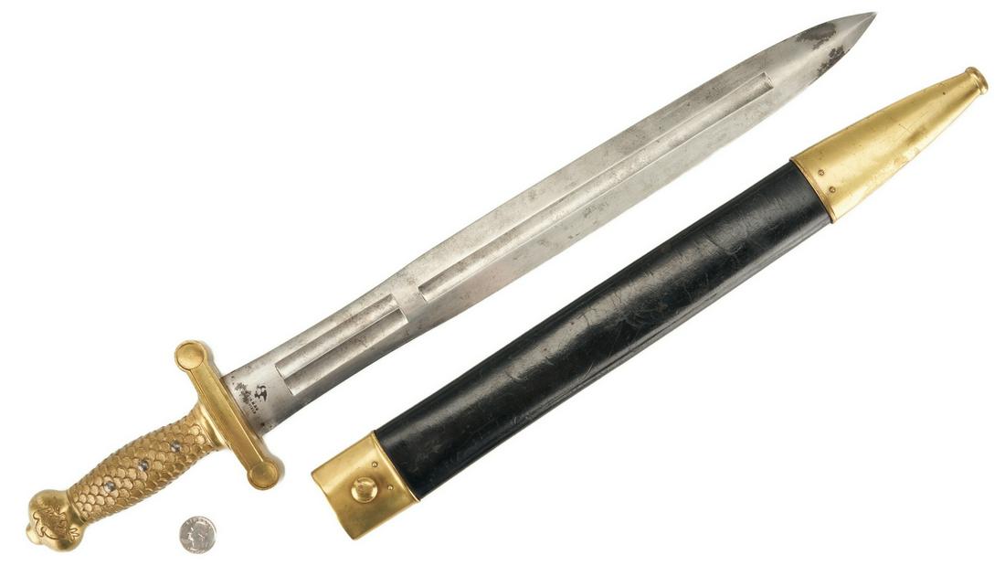 U.S. Springfield Artillery Model 1832 Short Sword & (1 of 16)