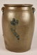 93: East Tennessee cobalt decorated jar, attrib. Decker