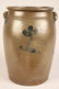 93: East Tennessee cobalt decorated jar, attrib. Decker - 2