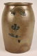 93: East Tennessee cobalt decorated jar, attrib. Decker - 3