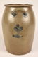 93: East Tennessee cobalt decorated jar, attrib. Decker - 4
