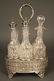 139: 19th c. English silverplated cruet set