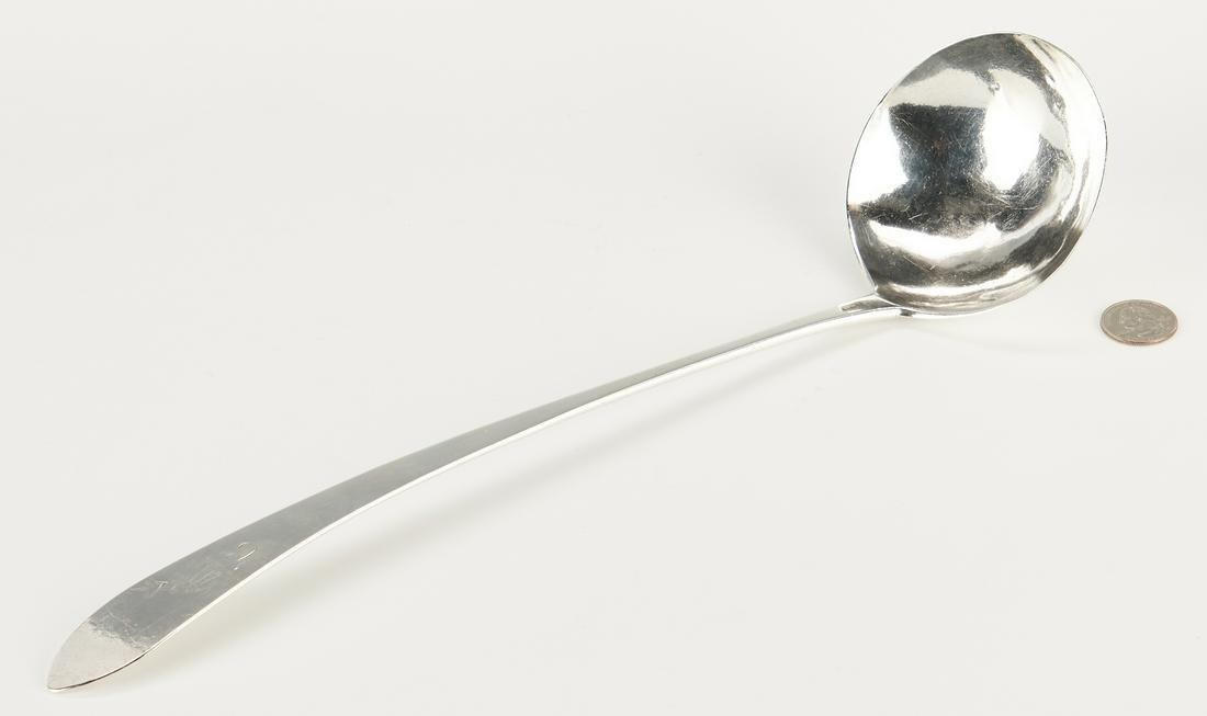 Cork Irish Silver Ladle, late 18th C (1 of 6)