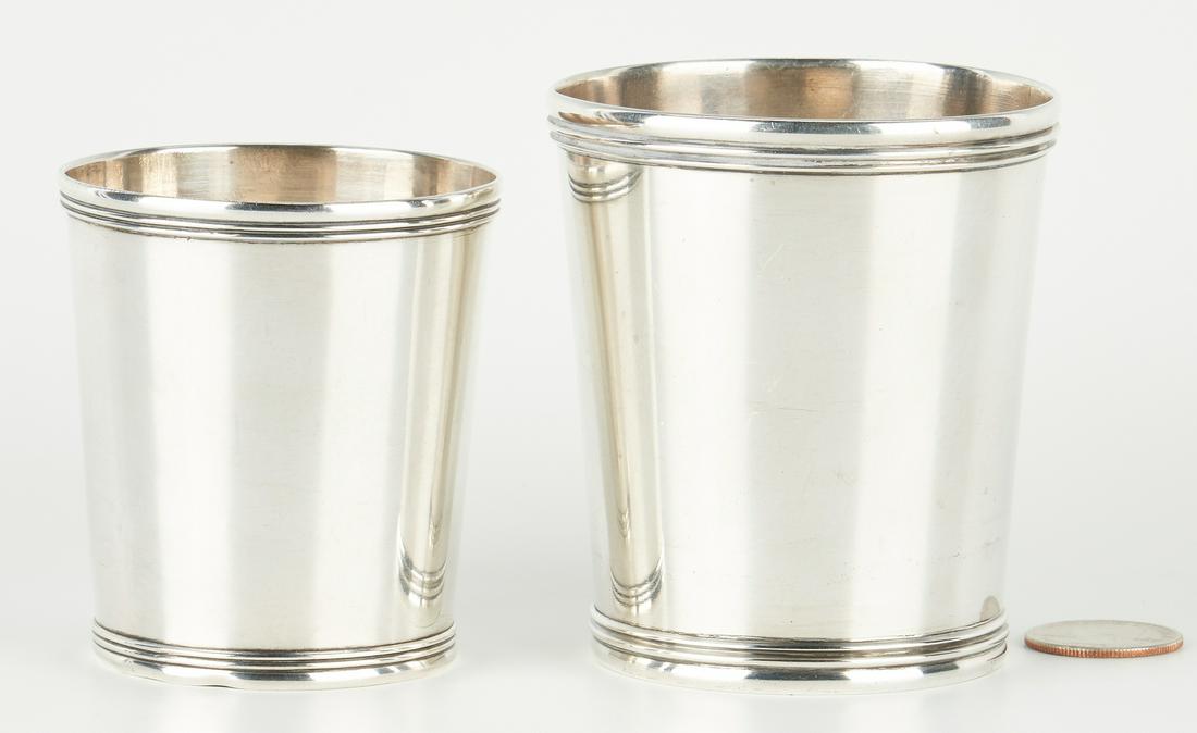 2 Danville, KY Coin Silver Julep Cups, McConaghy (1 of 11)