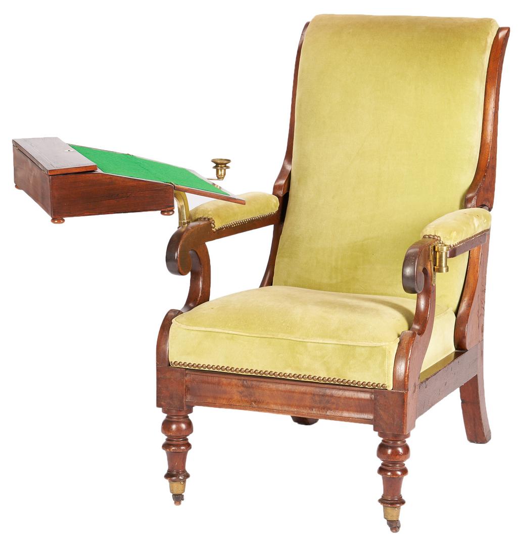 Writing Chair and Saddlebag, Sec. of War Carey Harris (1 of 20)