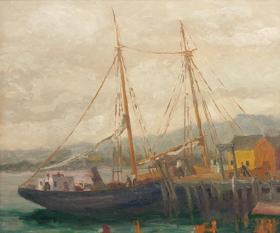 Morley Hicks O/B, The Gertrude Thebaud, Gloucester (1 of 11)