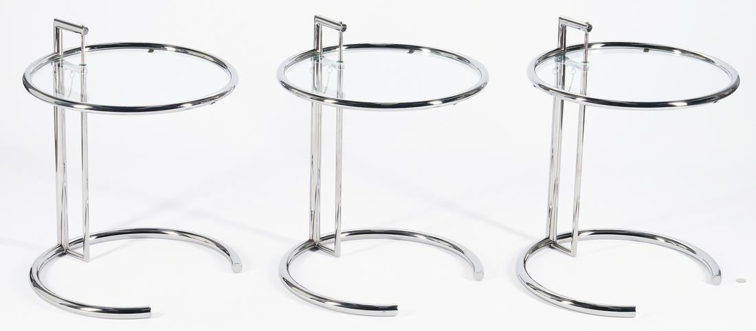 Set of 3 Eileen Gray Style 'E-1027' Side Tables (1 of 13)
