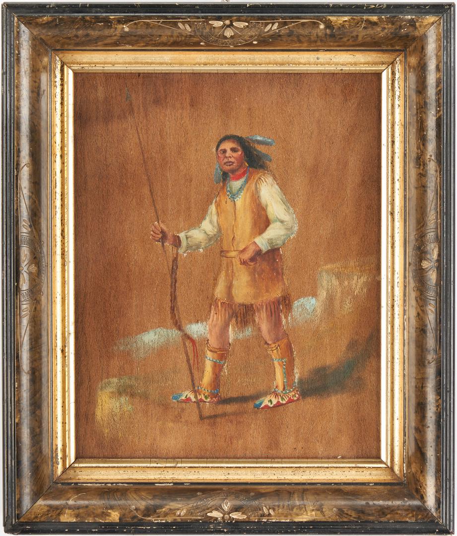 Native American O/B, "Yucca Palm, Apache Indian" (1 of 8)