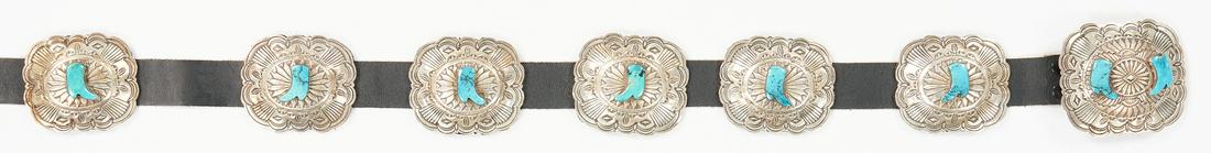 Native American Concho Belt, Terry Charlie (1 of 9)