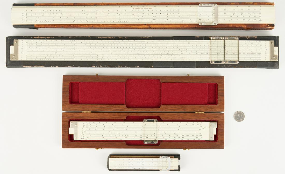 4 Slide Rules by Sun Hemmi, Japan (1 of 5)