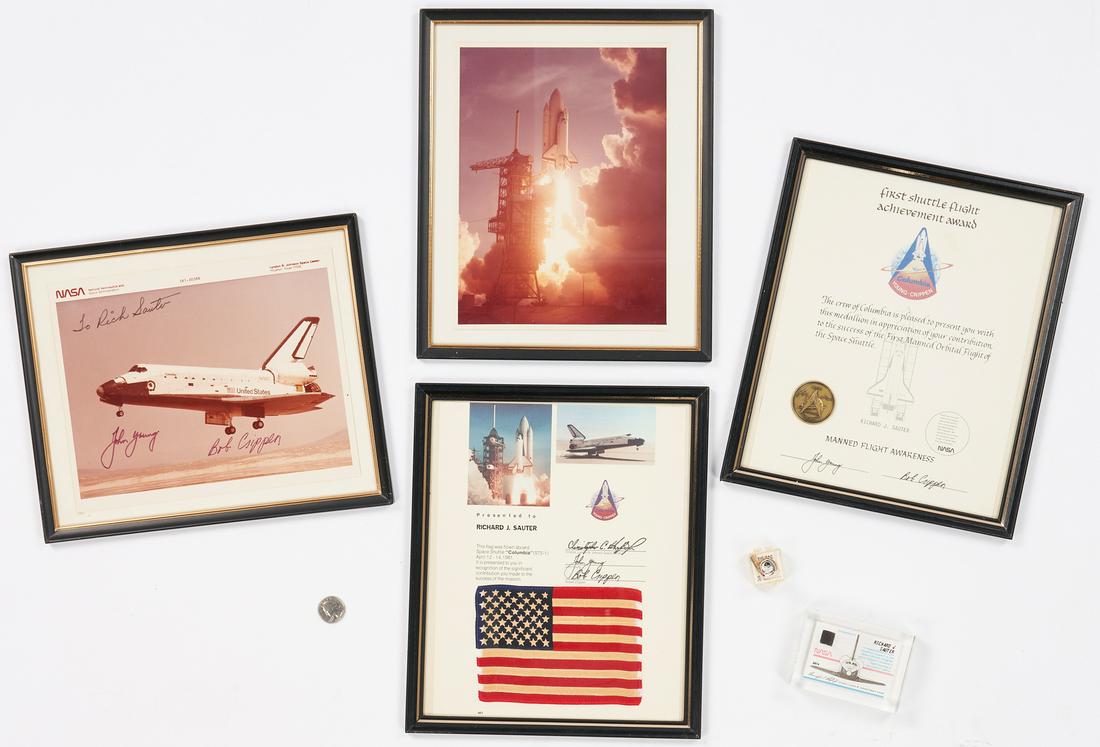 Columbia STS-1 Archive, incl. Flown Artifacts (1 of 18)