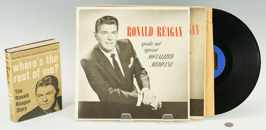 3 Ronald Reagan Items, incl. Signed Book (1 of 9)