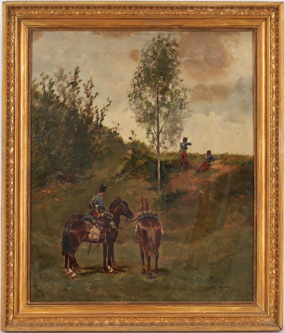 Georges-Louis Hyon O/C Military Painting, Les (1 of 17)