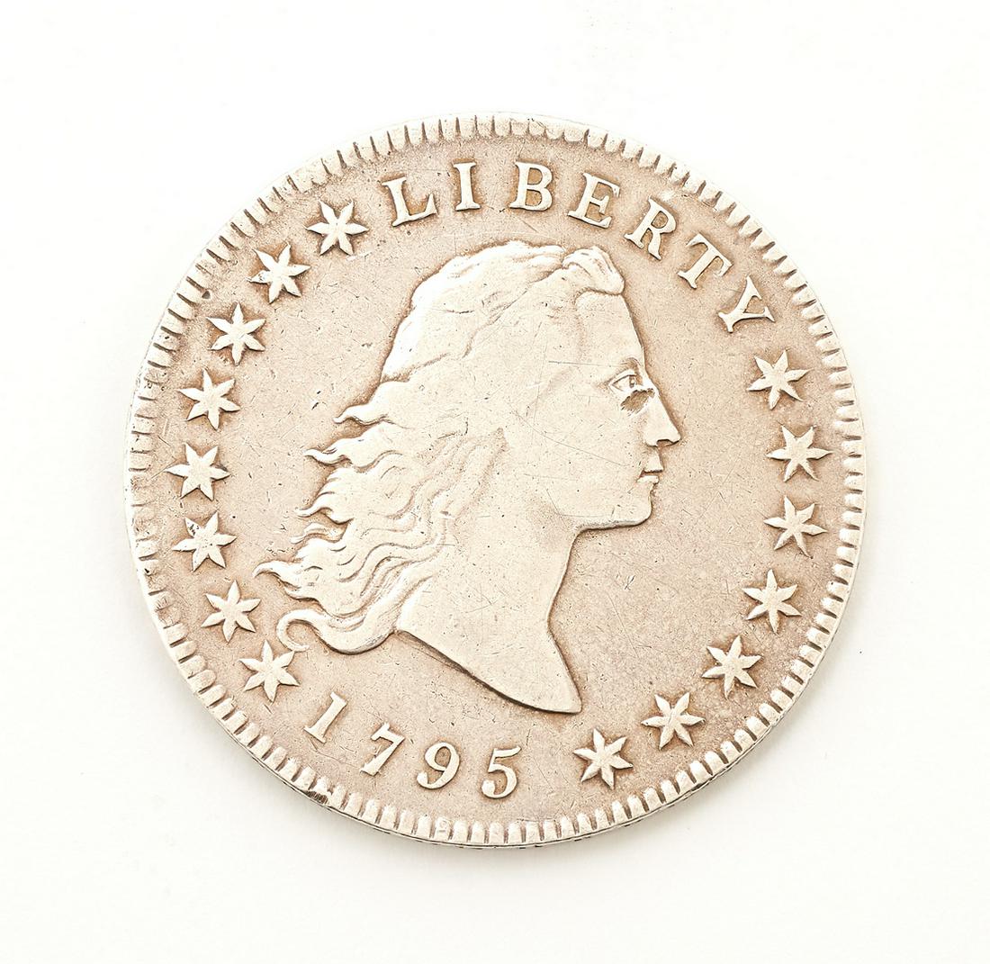 1795 US Flowing Hair Silver Dollar (1 of 6)
