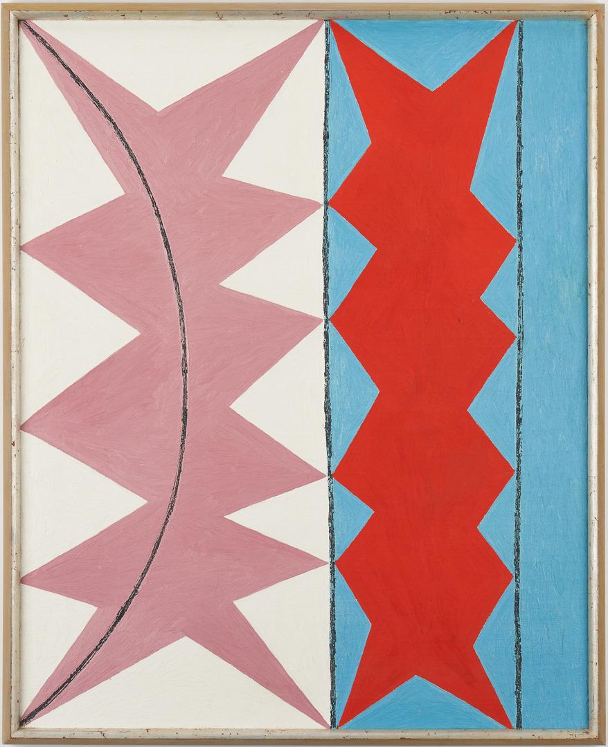 Douglas Denniston Abstract Oil on Canvas (1 of 10)